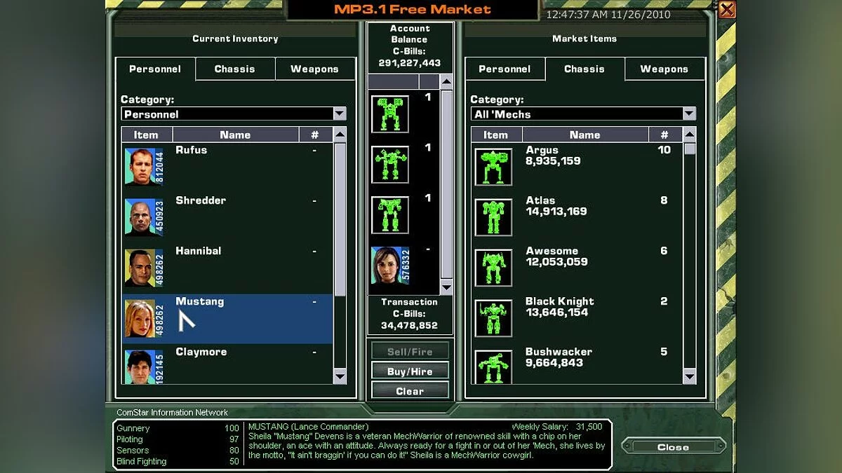Скриншоты из MechWarrior 4: Mercenaries / Картинка 60