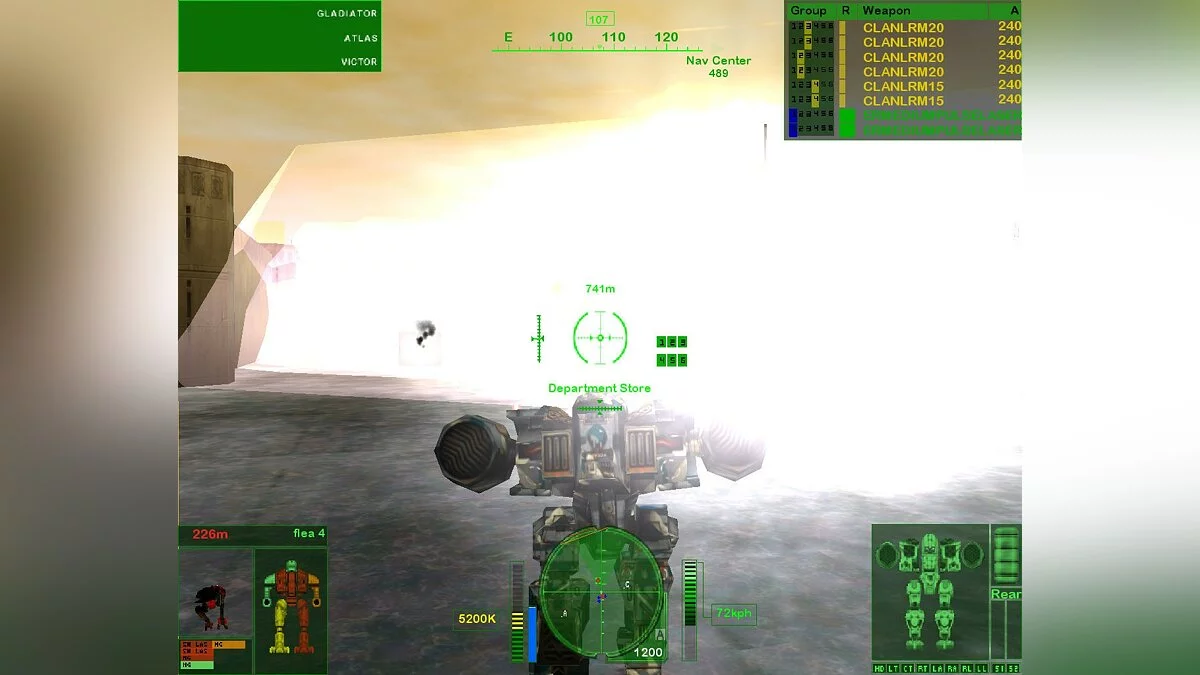 Скриншоты из MechWarrior 4: Mercenaries / Картинка 68
