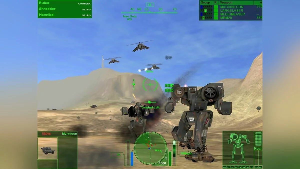 Скриншоты из MechWarrior 4: Mercenaries / Картинка 21