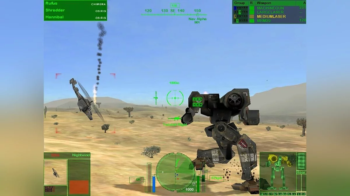 Скриншоты из MechWarrior 4: Mercenaries / Картинка 30