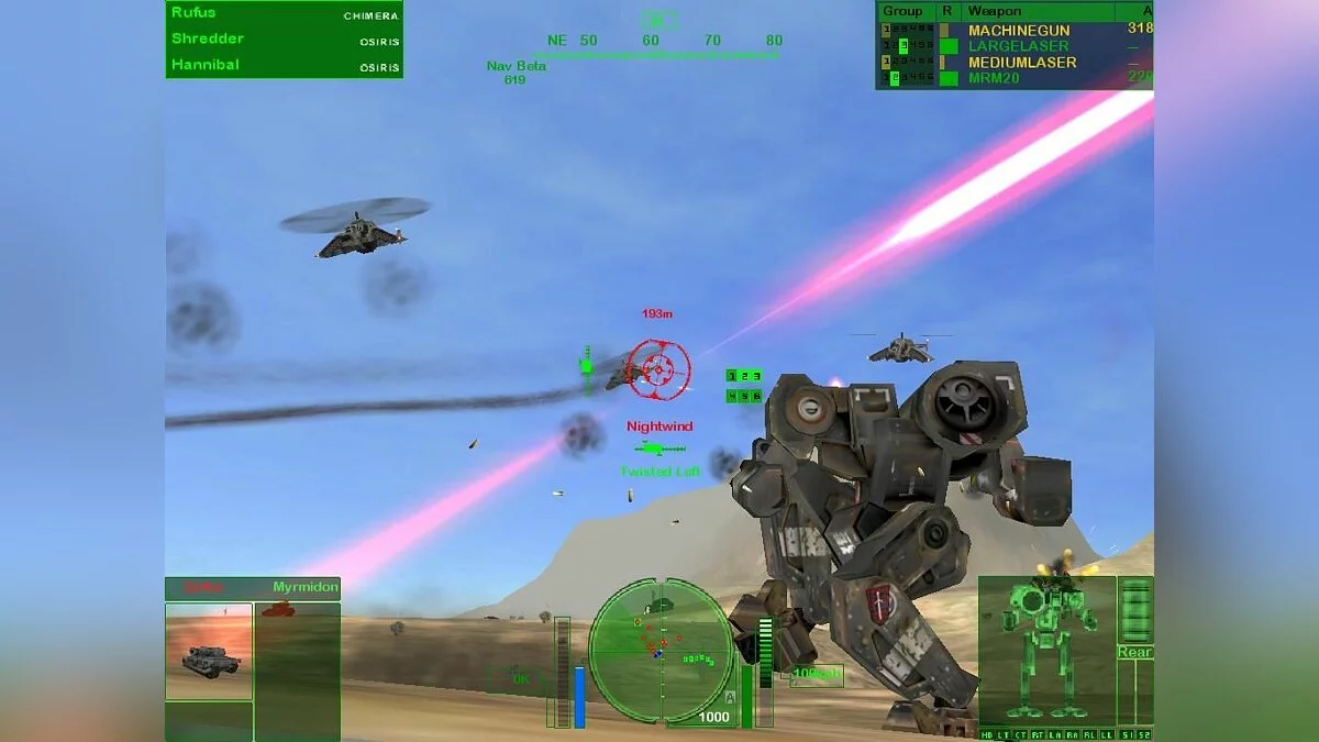 Скриншоты из MechWarrior 4: Mercenaries / Картинка 36