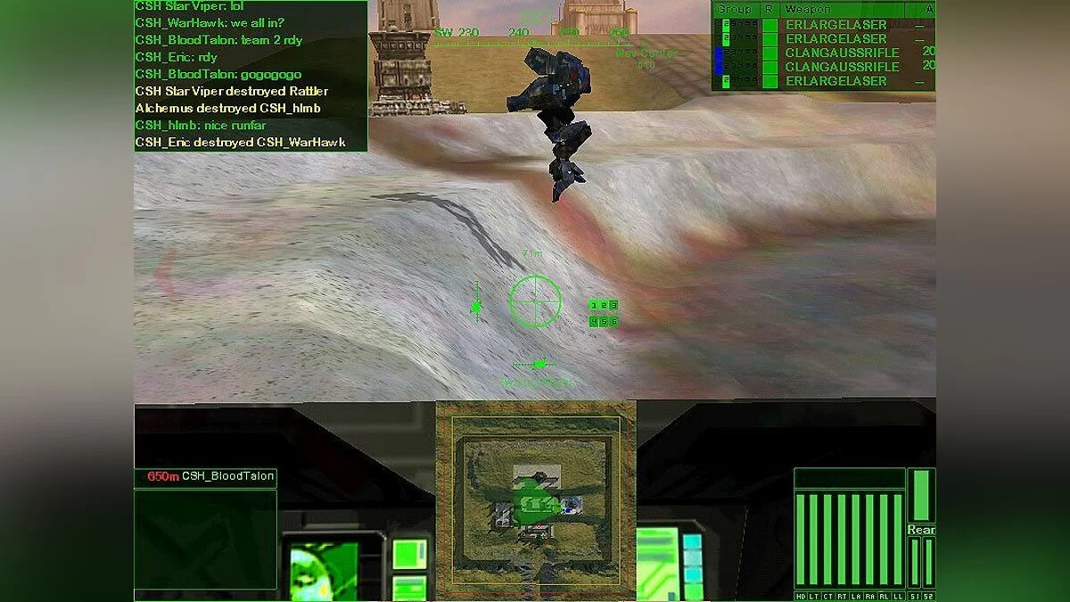 Скриншоты из MechWarrior 4: Vengeance / Картинка 49