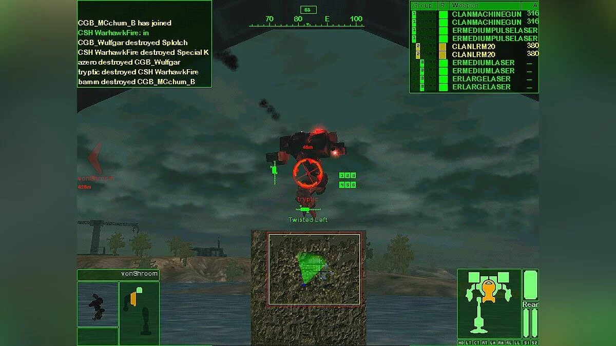 Скриншоты из MechWarrior 4: Vengeance / Картинка 66
