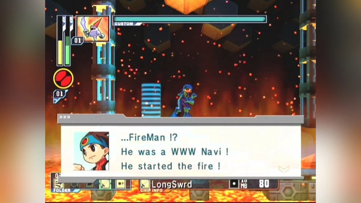 Скриншоты из Mega Man Network Transmission / Картинка 28