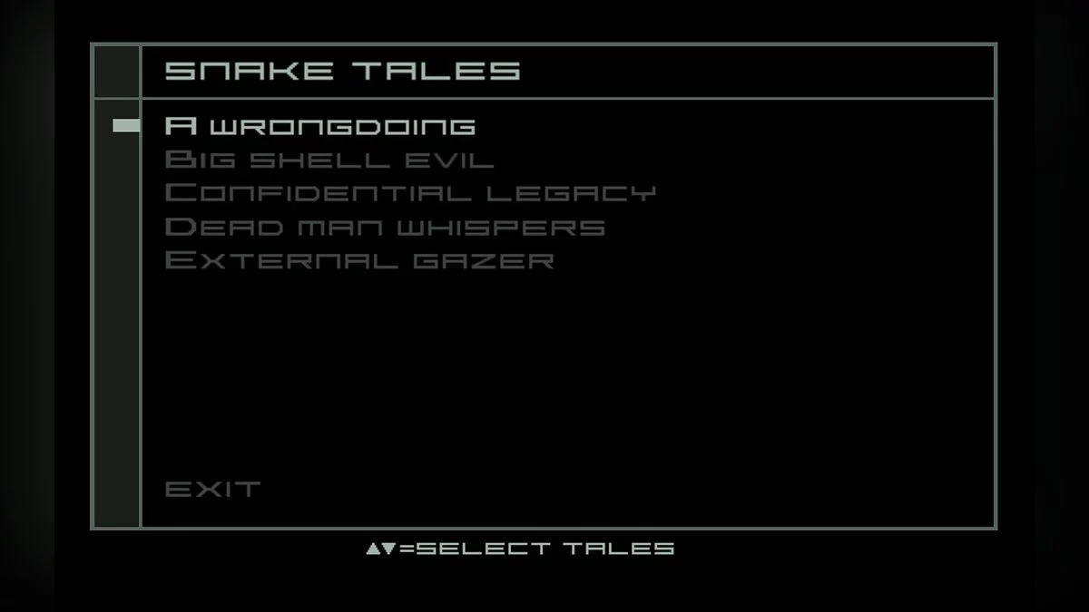 Скриншоты из Metal Gear Solid 2: Substance / Картинка 90