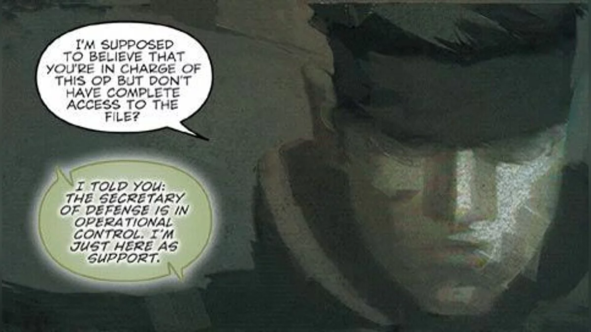 Скриншоты из Metal Gear Solid: Digital Graphic Novel / Картинка 23