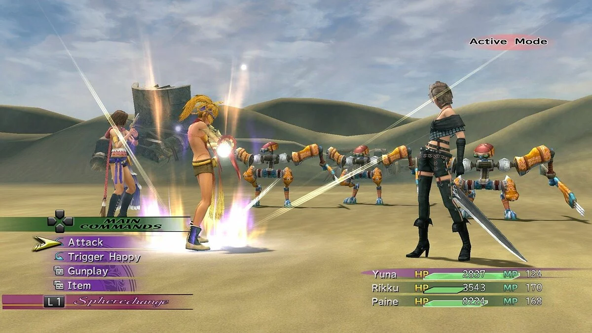 Скриншоты из Final Fantasy X-2 / Картинка 170