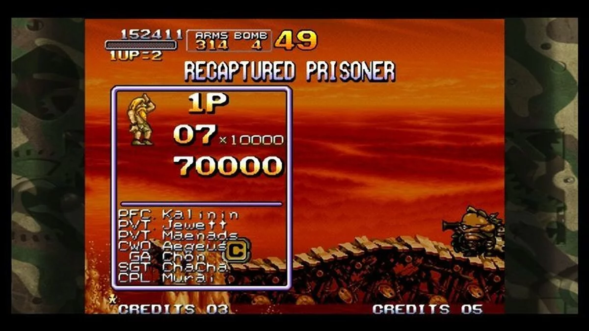 Скриншоты из Metal Slug 3 / Картинка 53