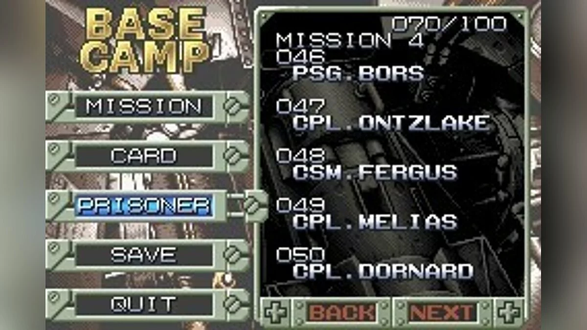 Скриншоты из Metal Slug Advance / Картинка 42