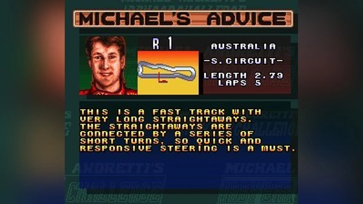 Скриншоты из Michael Andretti's Indy Car Challenge / Картинка 15