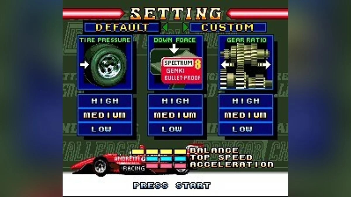 Скриншоты из Michael Andretti's Indy Car Challenge / Картинка 17