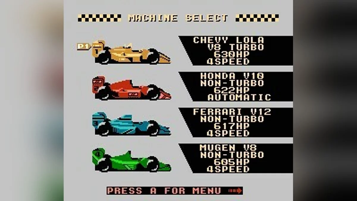 Скриншоты из Michael Andretti's World GP / Картинка 3