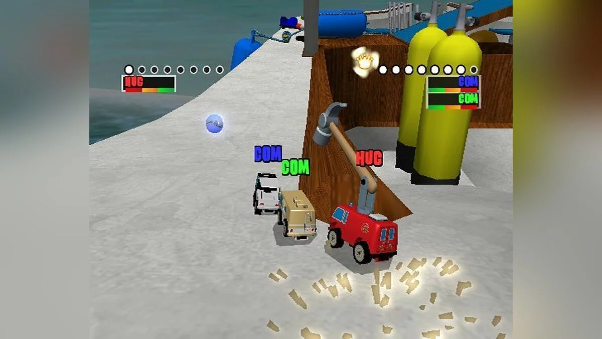 Скриншоты из Micro Machines V4 / Картинка 1