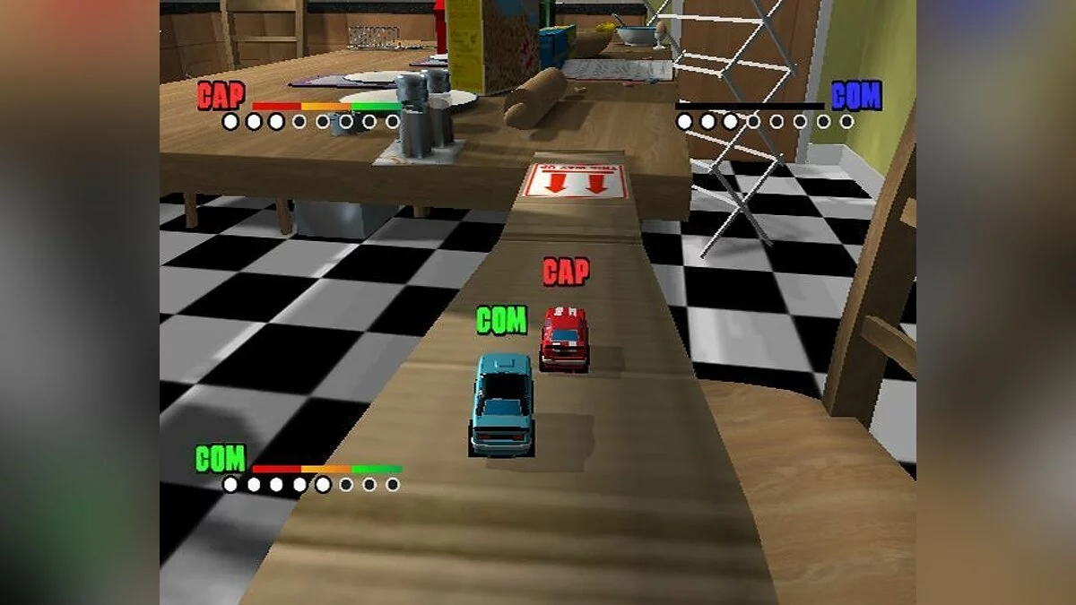 Скриншоты из Micro Machines V4 / Картинка 4