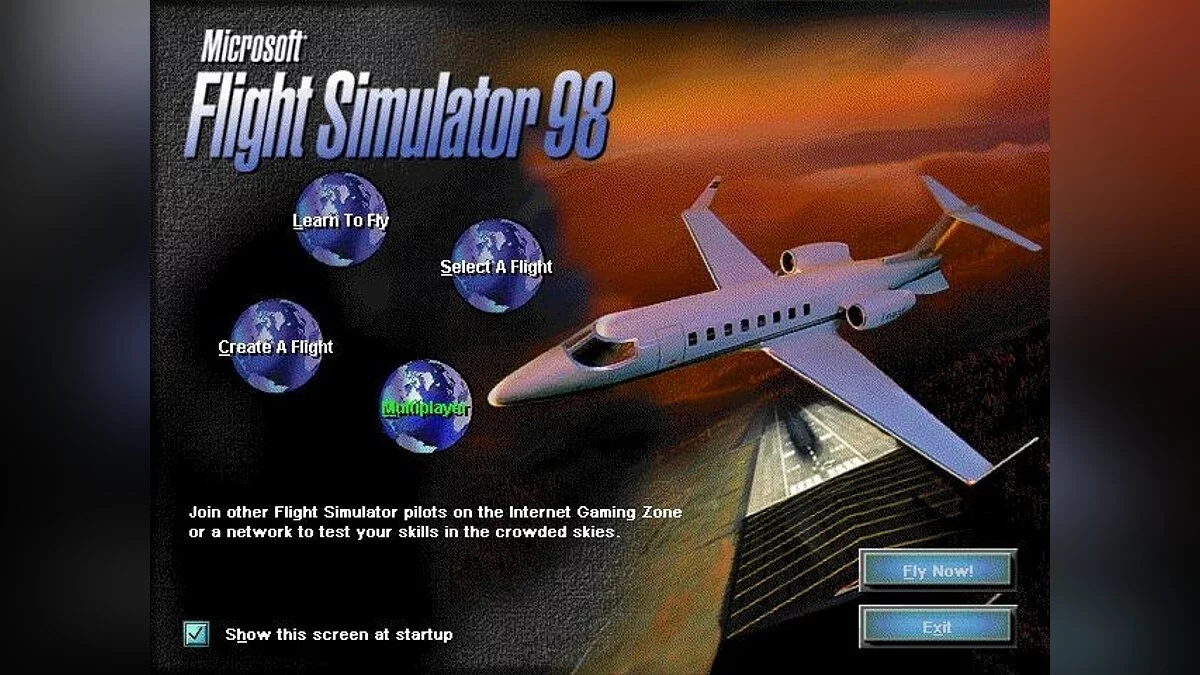 Скриншоты из Microsoft Flight Simulator 98 / Картинка 16