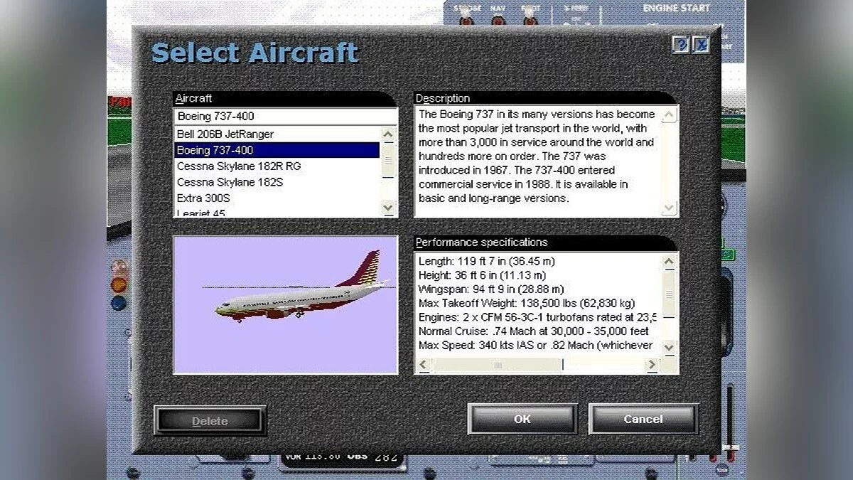 Скриншоты из Microsoft Flight Simulator 98 / Картинка 19