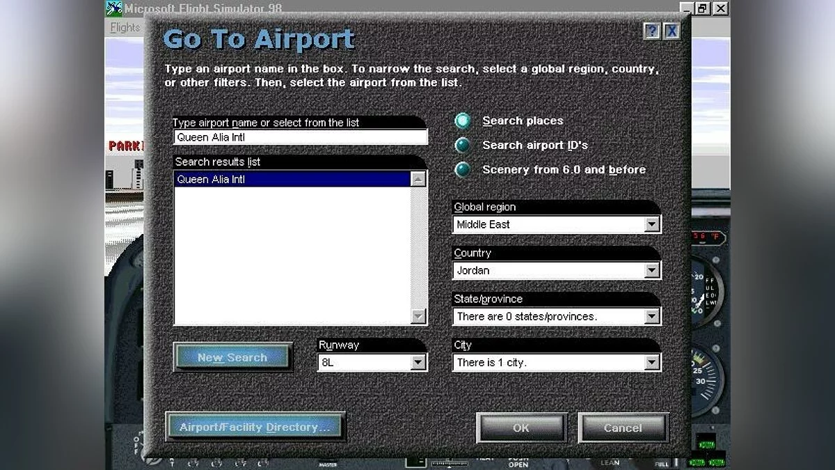Скриншоты из Microsoft Flight Simulator 98 / Картинка 27
