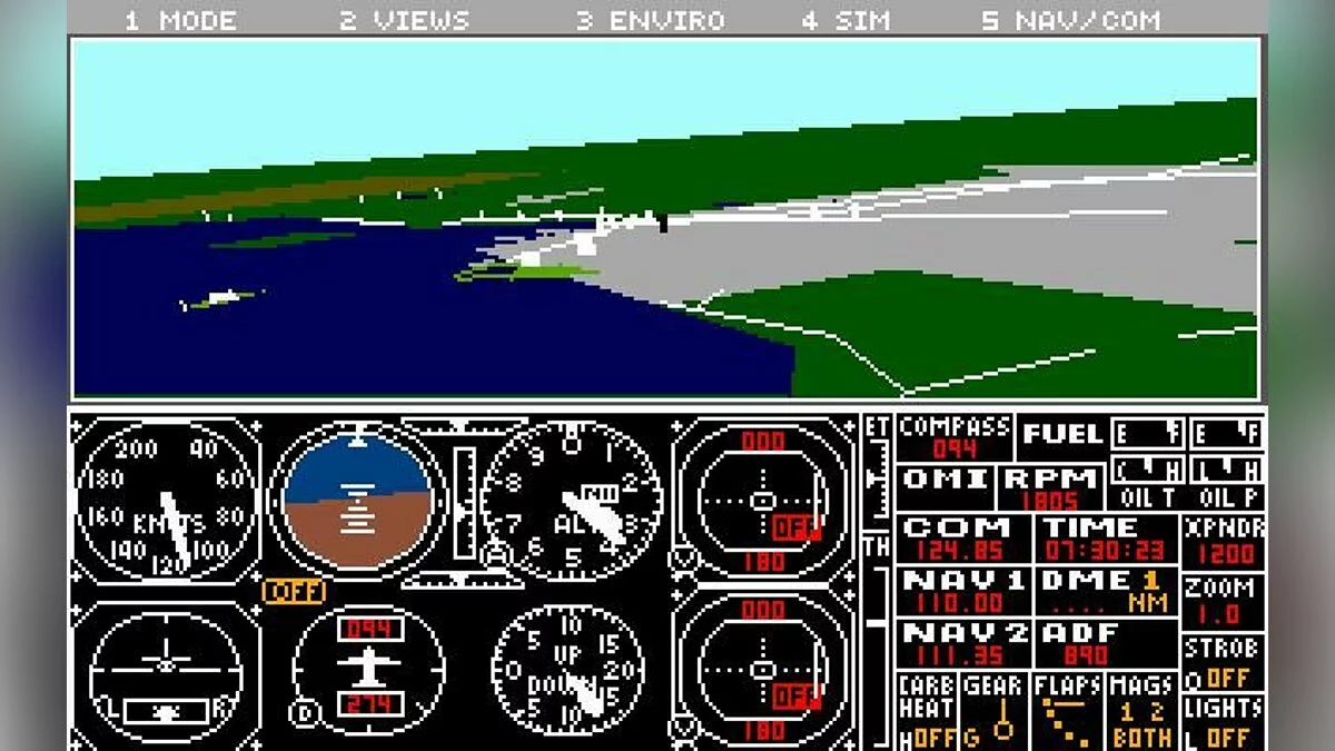 Скриншоты из Microsoft Flight Simulator (v3.0) / Картинка 5
