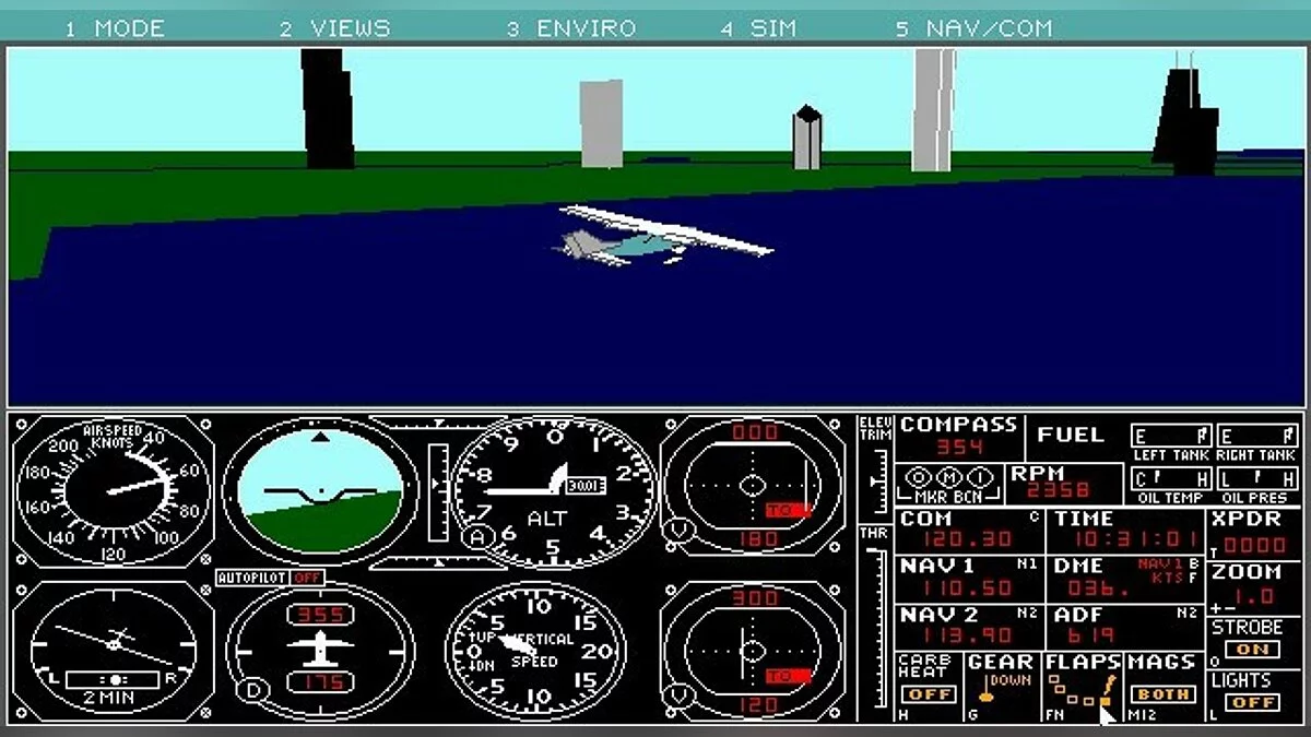 Скриншоты из Microsoft Flight Simulator (v4.0) / Картинка 8