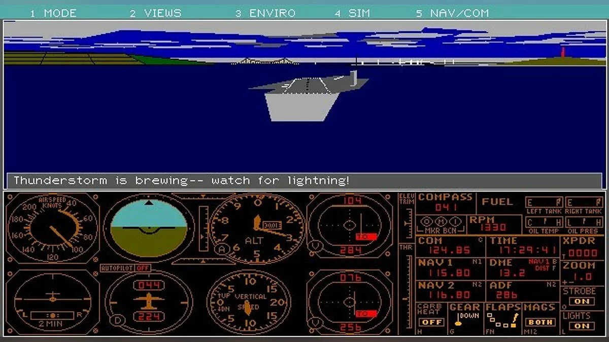 Скриншоты из Microsoft Flight Simulator (v4.0) / Картинка 13