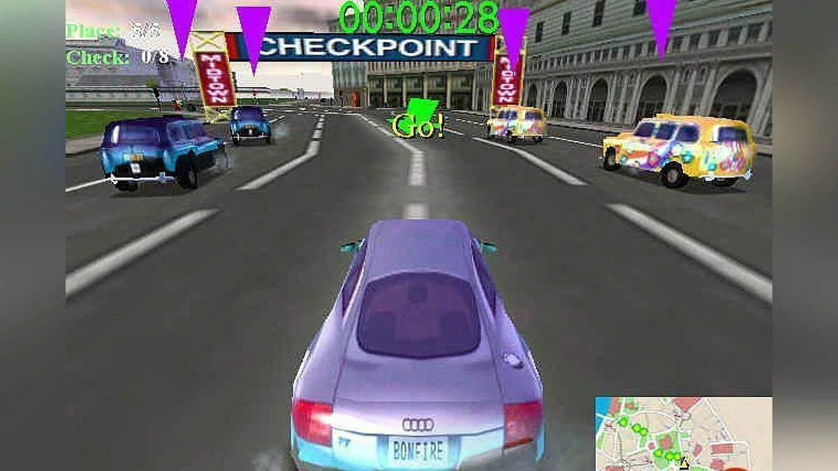Скриншоты из Midtown Madness 2 / Картинка 54