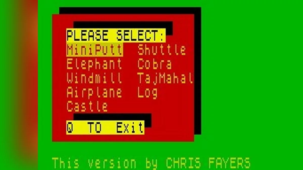 Скриншоты из Mini-Putt / Картинка 85