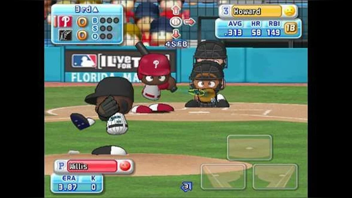 Скриншоты из MLB Power Pros 2008 / Картинка 1