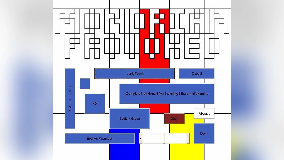 Скриншоты из Mondrian Provoked / Картинка 1