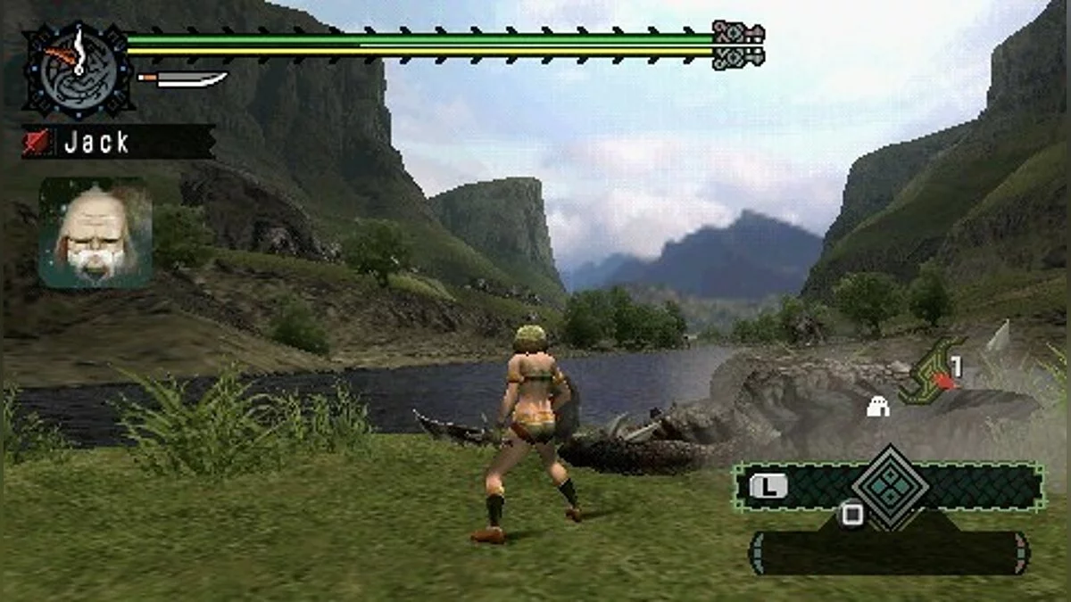 Скриншоты из Monster Hunter Freedom / Картинка 60