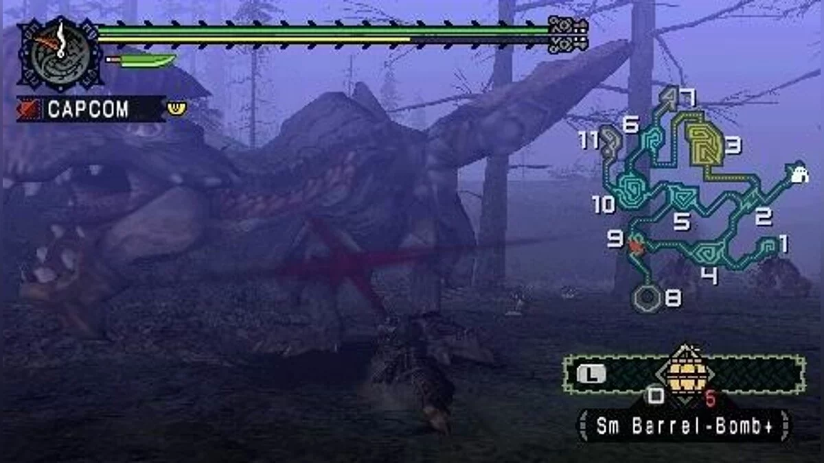Скриншоты из Monster Hunter Freedom / Картинка 9
