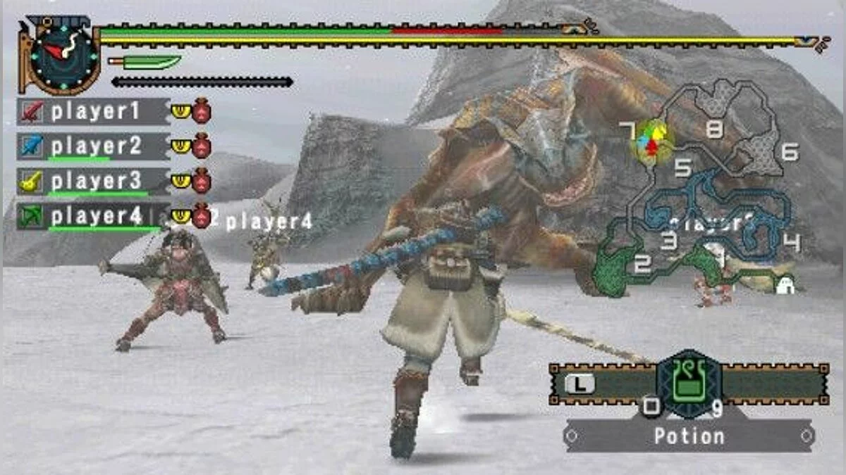 Скриншоты из Monster Hunter Freedom 2 / Картинка 14