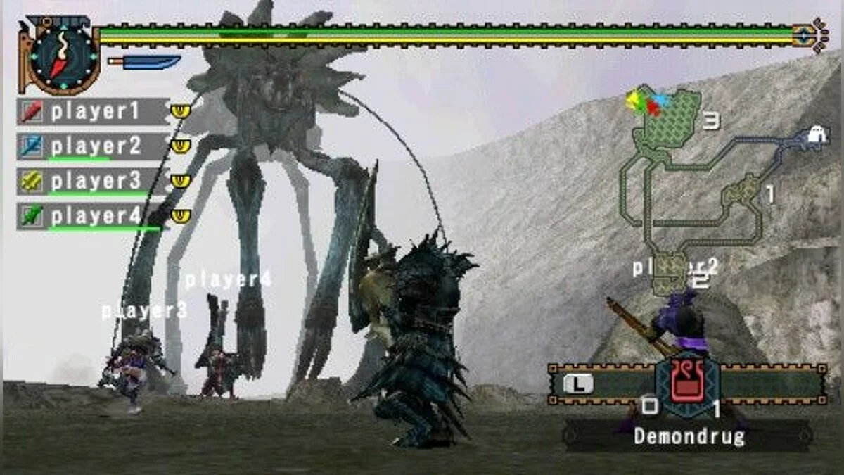 Скриншоты из Monster Hunter Freedom 2 / Картинка 16