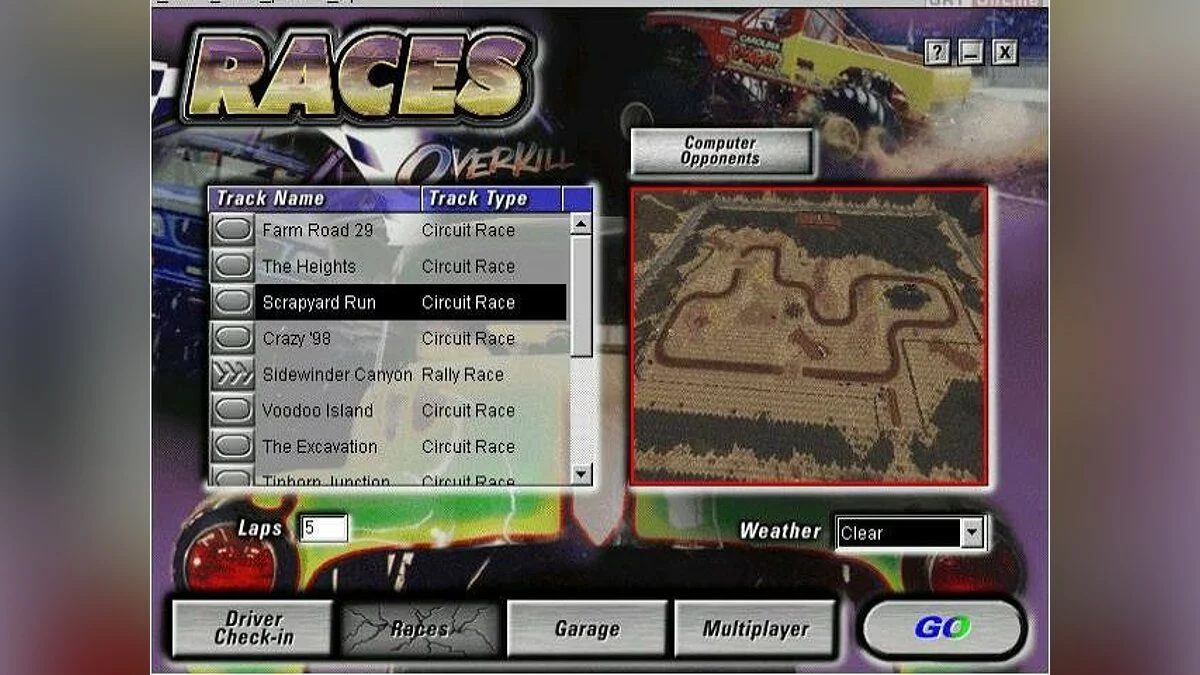 Скриншоты из Monster Truck Madness 2 / Картинка 11