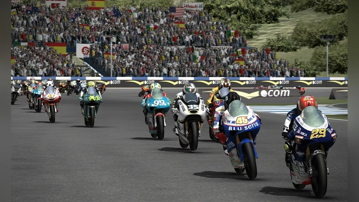 Скриншоты из MotoGP 08 / Картинка 54