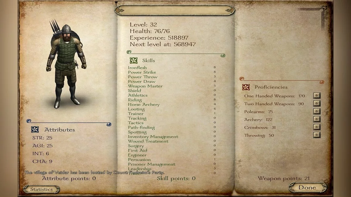 Скриншоты из Mount & Blade: Warband / Картинка 1