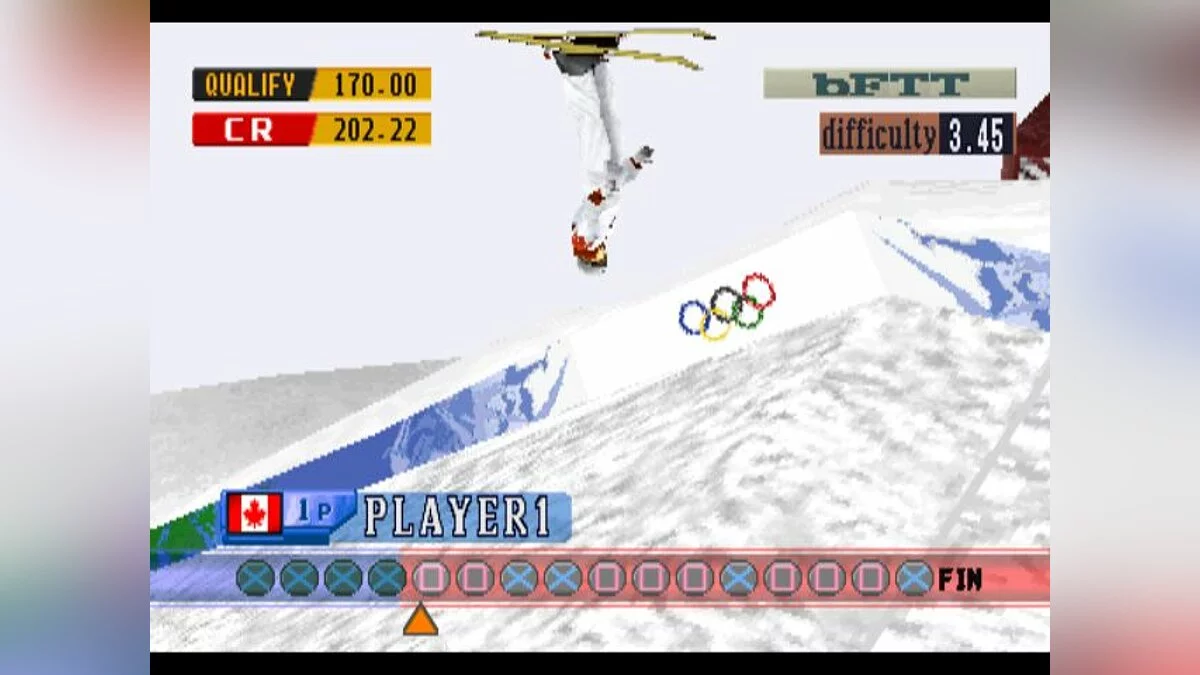Скриншоты из Nagano Winter Olympics '98 / Картинка 8