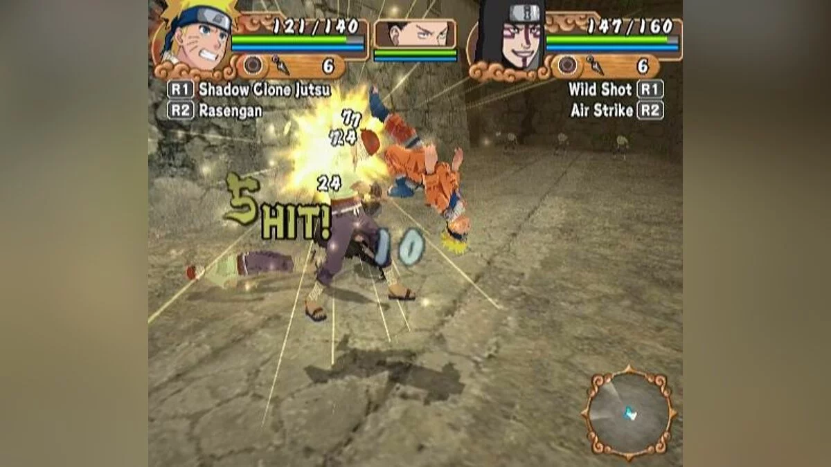 Скриншоты из Naruto: Ultimate Ninja 2 / Картинка 4