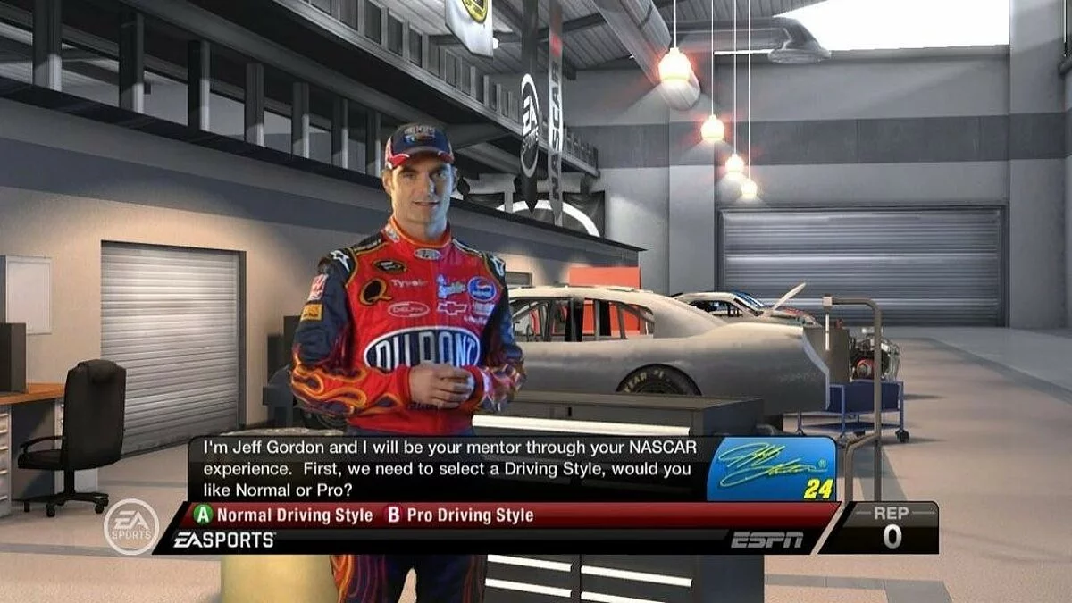Скриншоты из NASCAR 09 / Картинка 16