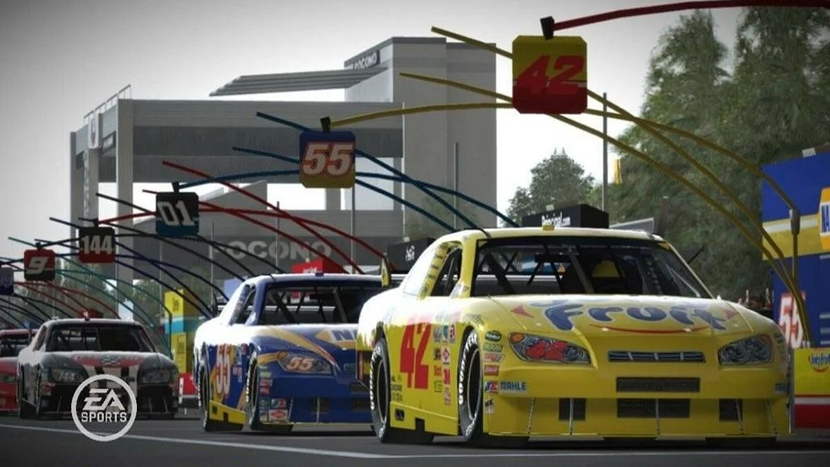 Скриншоты из NASCAR 09 / Картинка 21
