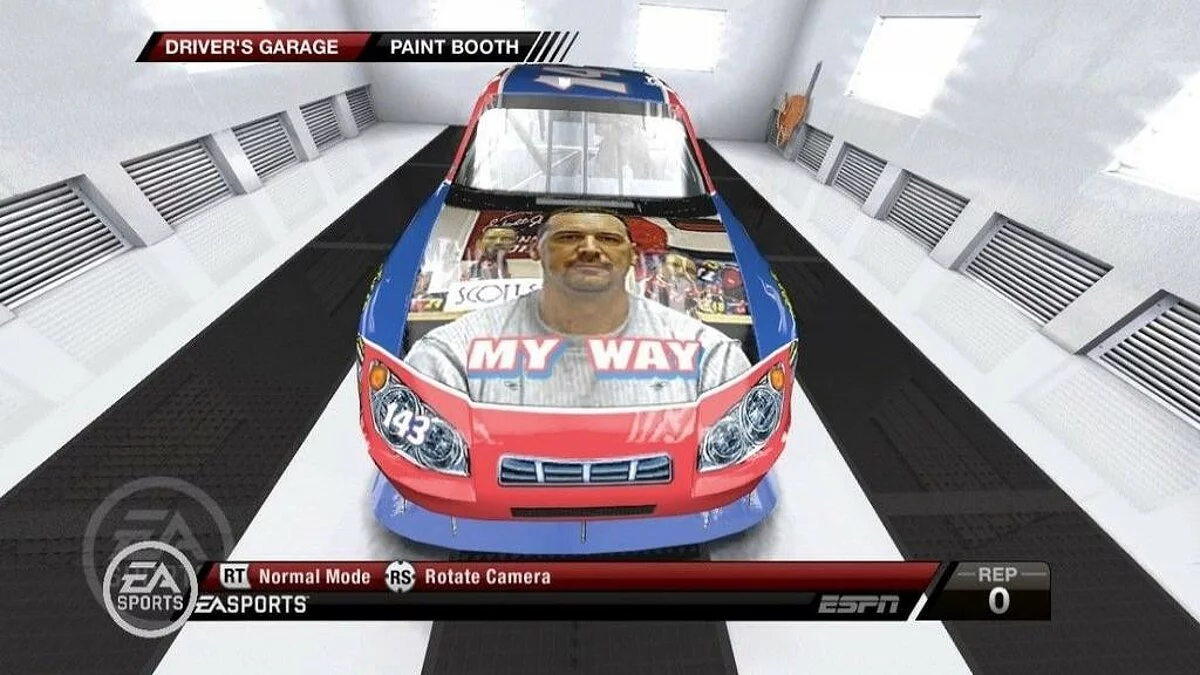 Скриншоты из NASCAR 09 / Картинка 22