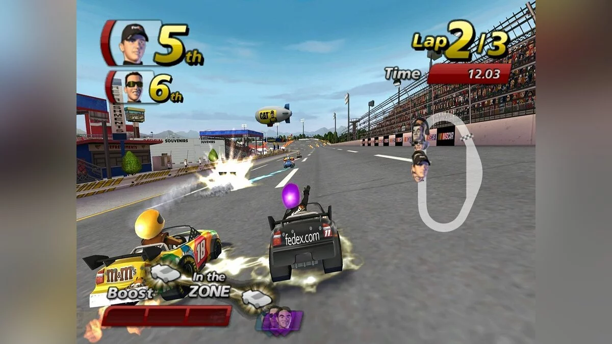 Скриншоты из NASCAR Kart Racing / Картинка 13