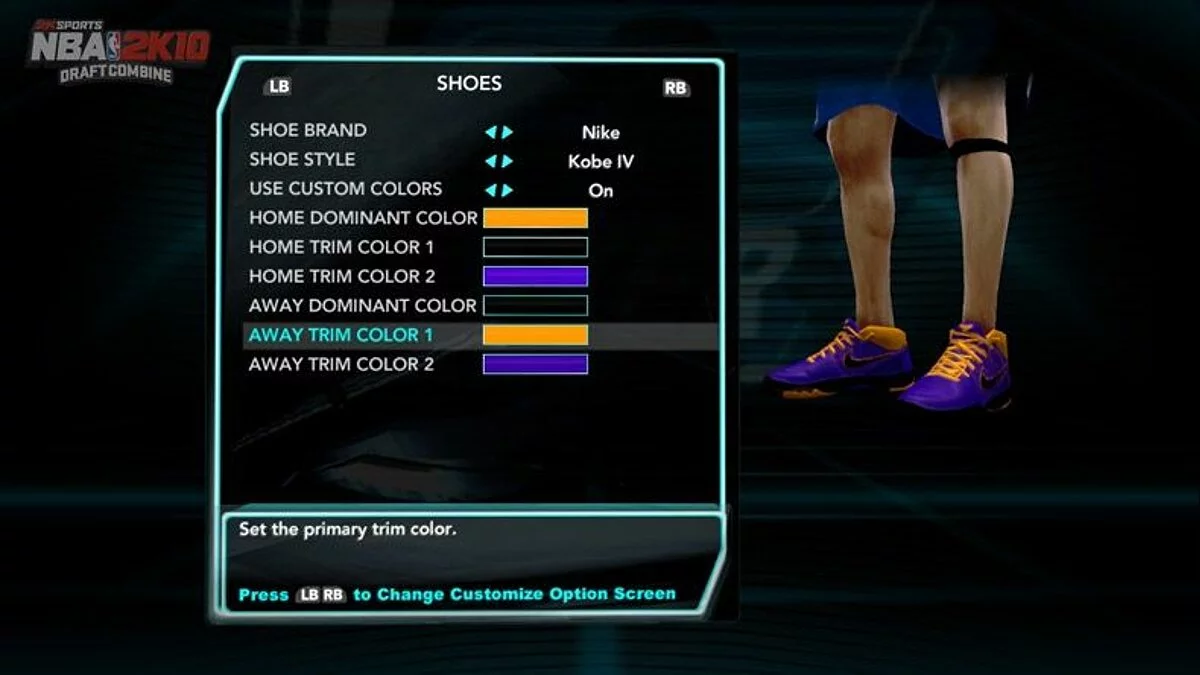 Скриншоты из NBA 2K10: Draft Combine / Картинка 1