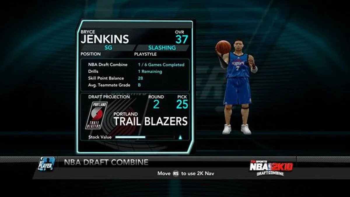 Скриншоты из NBA 2K10: Draft Combine / Картинка 5