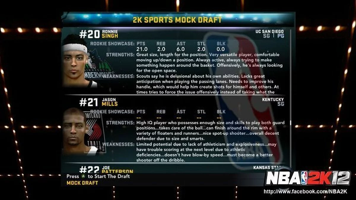 Скриншоты из NBA 2K12 / Картинка 22