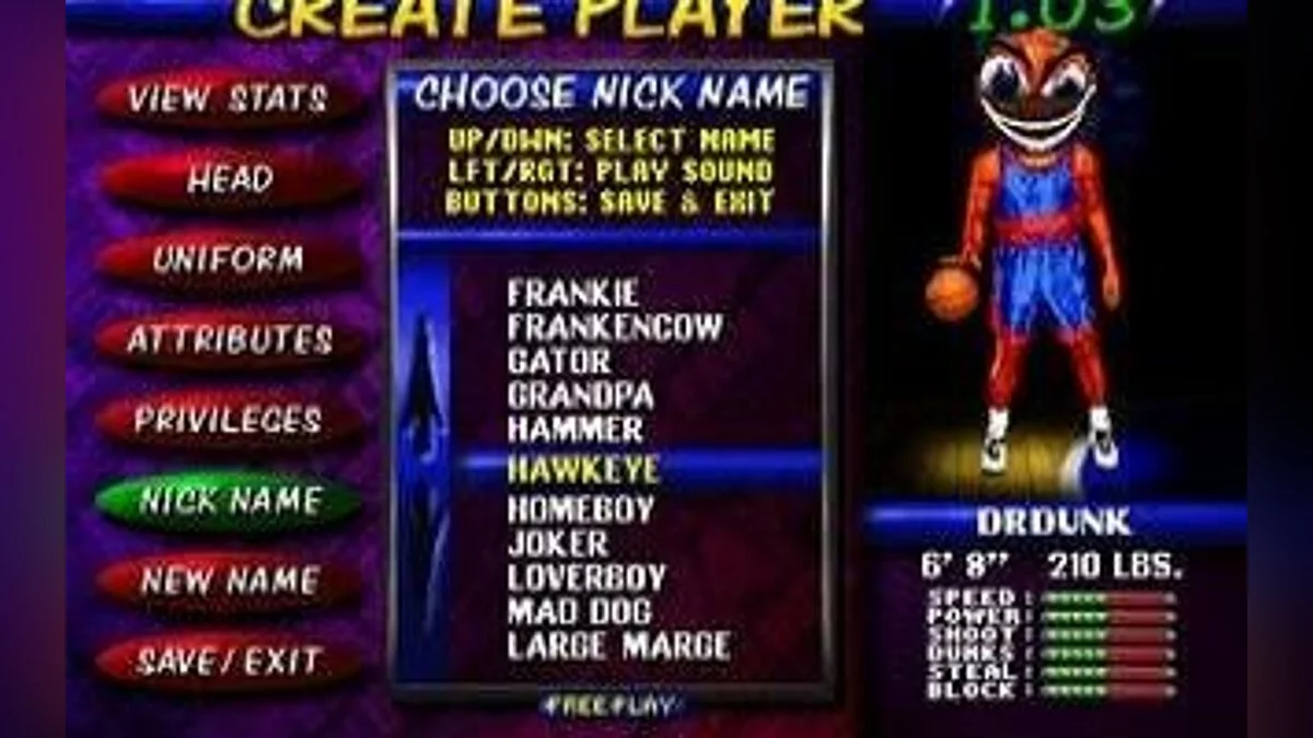 Скриншоты из NBA Hangtime / Картинка 12