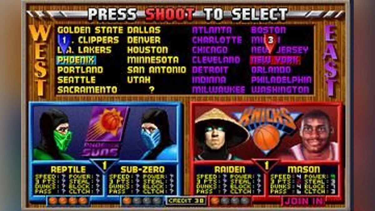 Скриншоты из NBA Jam Tournament Edition / Картинка 11