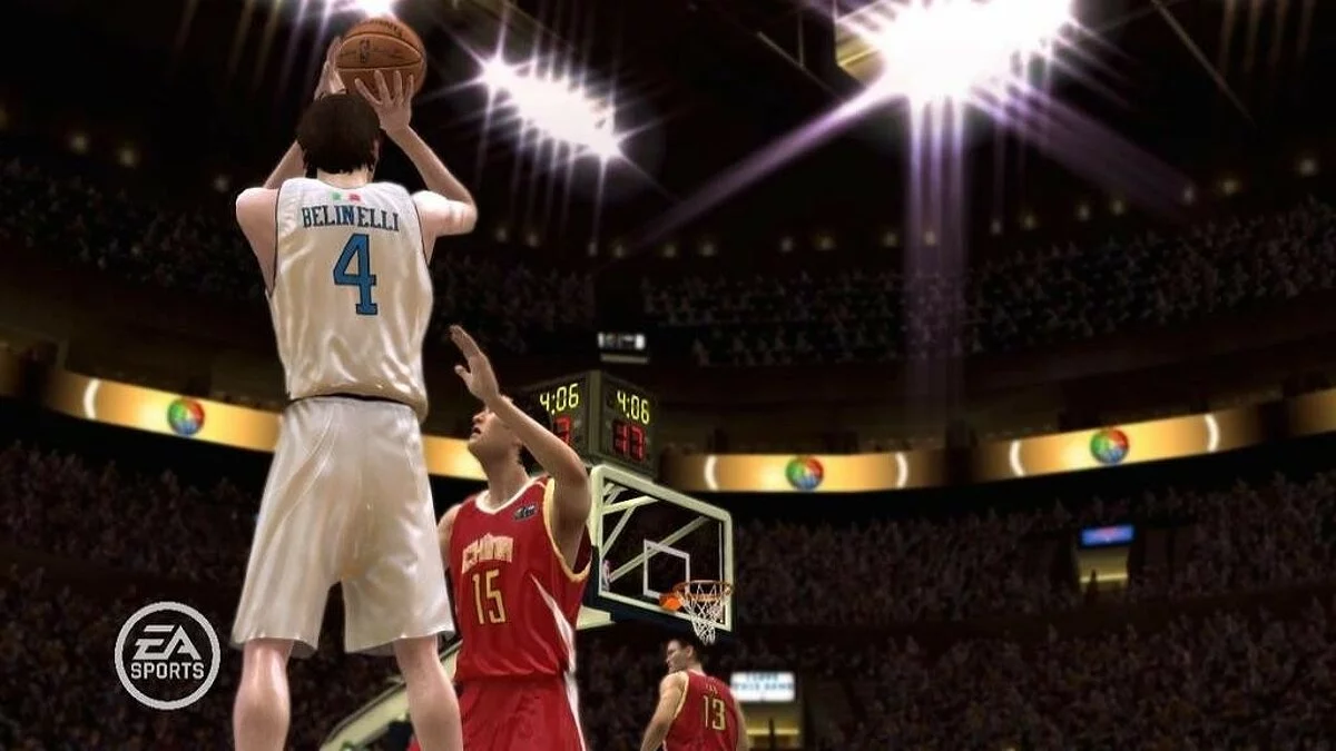 Скриншоты из NBA Live 08 / Картинка 20