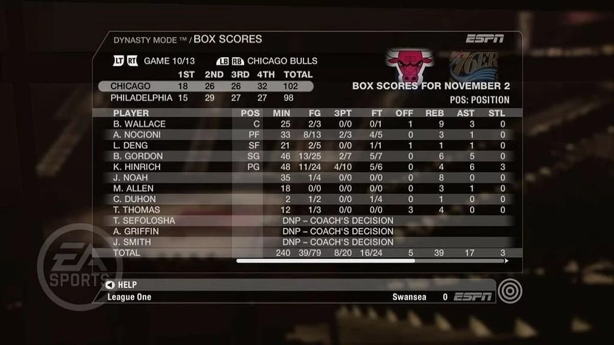 Скриншоты из NBA Live 08 / Картинка 38