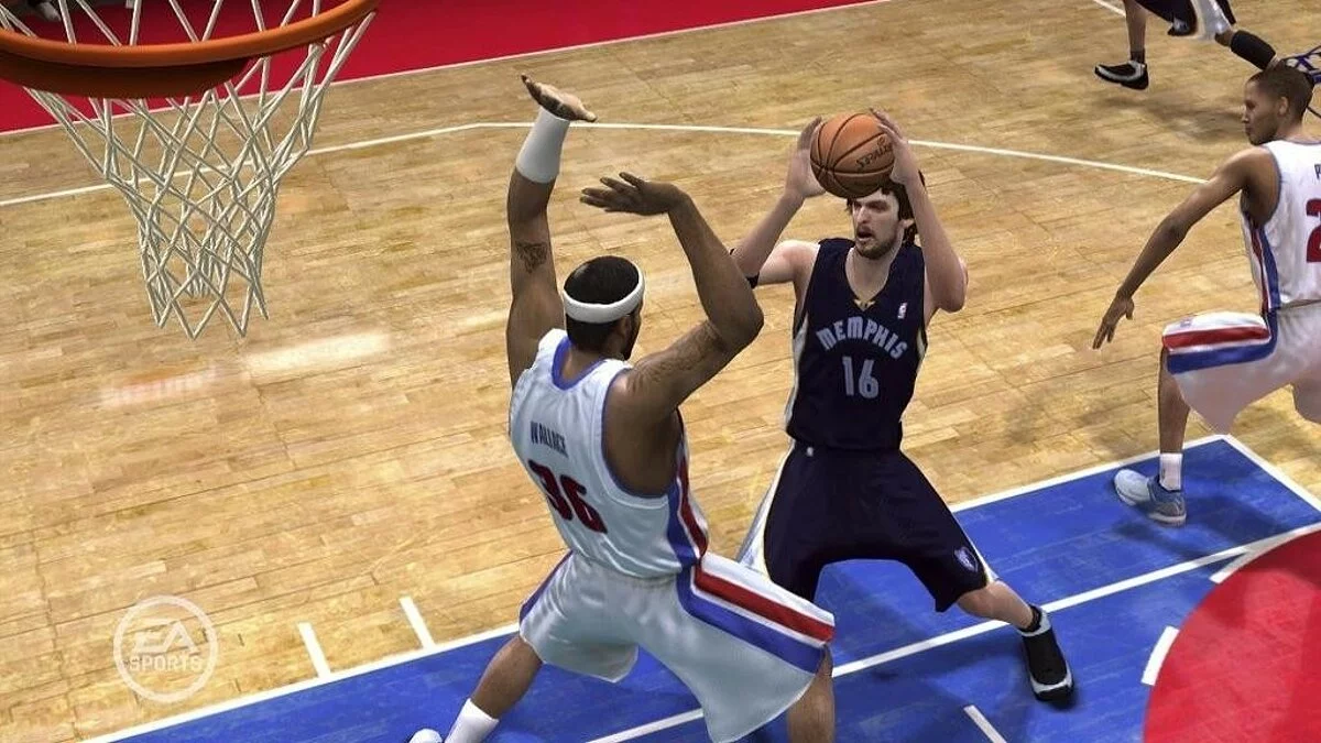 Скриншоты из NBA Live 08 / Картинка 45