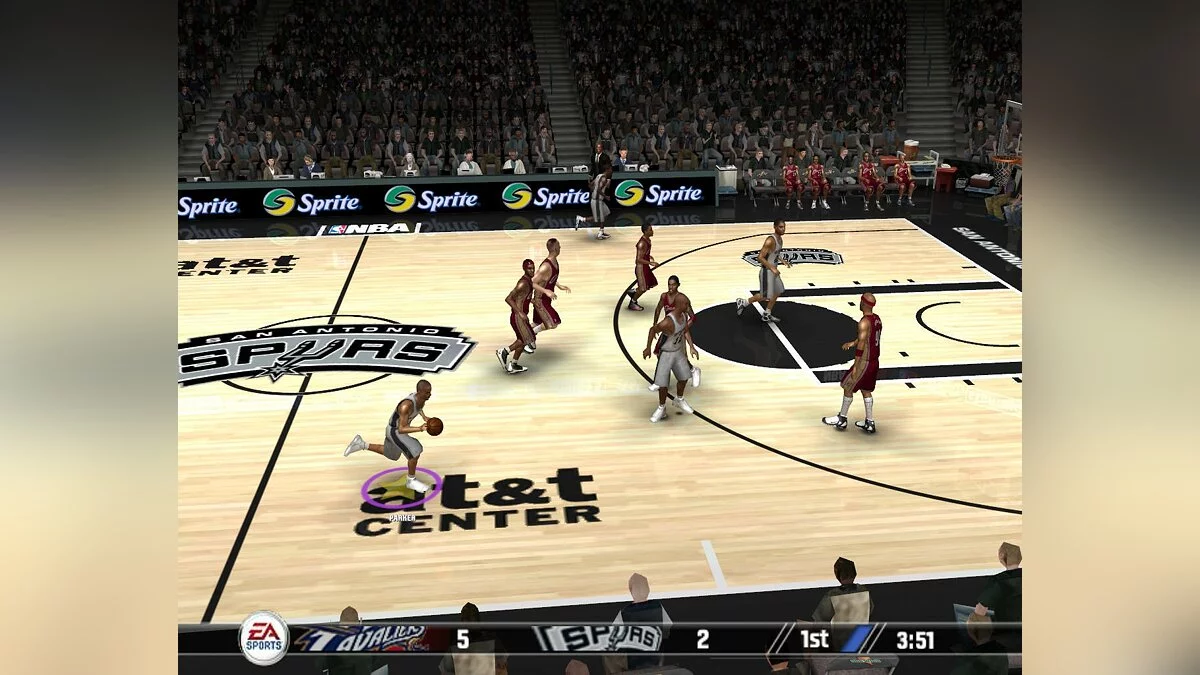 Скриншоты из NBA Live 08 / Картинка 54